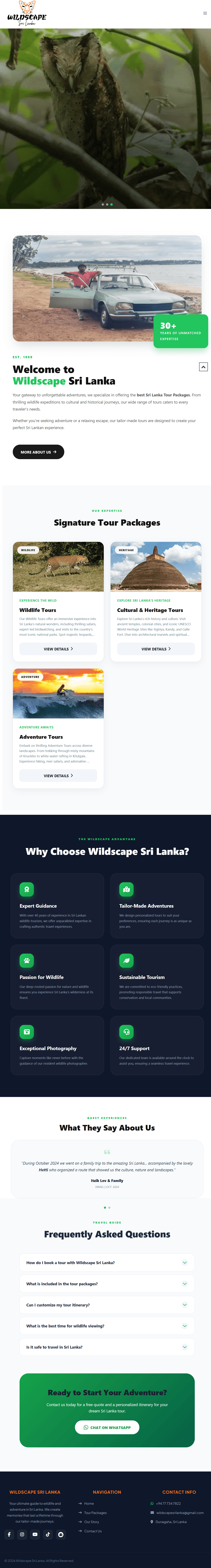 Wildscape Sri Lanka