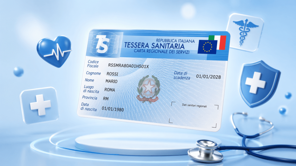 Italy Tessera Sanitaria (Health Card) Sinhala Guide